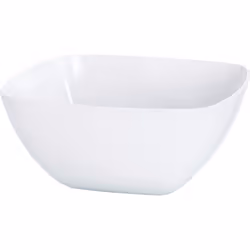 EMSA Vienna 504635, Bol de service, Plastique, Blanc, Carré, 0,6 L, 135 mm