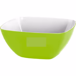 EMSA 506681, Bol de service, Vert, Plastique, Carré, 135 mm, 135 mm