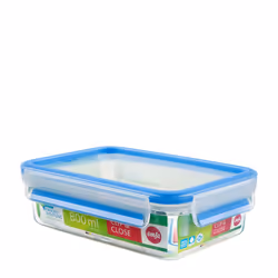 EMSA CLIP & CLOSE, Boîte, Rectangulaire, 0,8 L, Transparent, Allemagne, 135 mm
