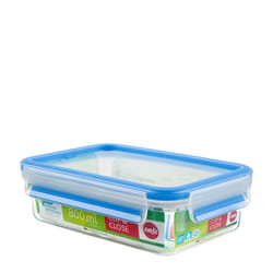 EMSA CLIP & CLOSE Rectangulaire Boîte 0,8 L Transparent 8 pièce(s)
