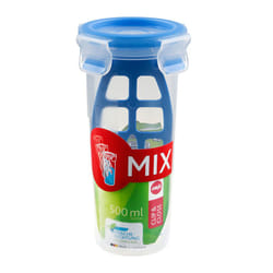 EMSA CLIP & CLOSE Rond Carafe 0,5 L Bleu, Transparent 1 pièce(s)
