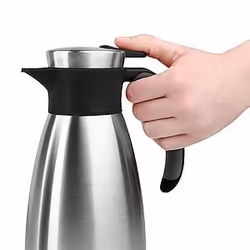 EMSA Soft Grip thermos 1 L Noir, Acier inoxydable - Vue supplémentaire 5