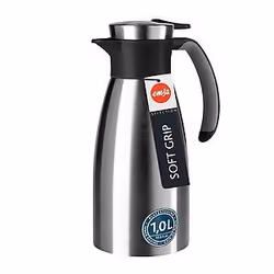 EMSA Soft Grip thermos 1 L Noir, Acier inoxydable - Vue supplémentaire 7
