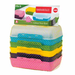 EMSA Variabolo 509388, Régler, Rectangulaire, Multicolore, Polypropylène (PP), Polypropylène (PP), Chine
