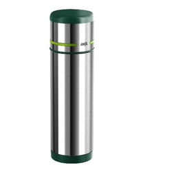 EMSA 512961 thermos 1 L Vert, Acier inoxydable