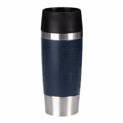 EMSA TRAVEL MUG, Unique, 0,36 L, Bleu, Acier inoxydable, Chine, 4 pièce(s)