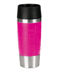 EMSA 513550 thermos 0,36 ml Noir, Rose, Acier inoxydable