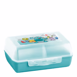 EMSA Variabolo, Boîte, Rectangulaire, Turquoise, Blanc, Polypropylène (PP), 160 mm, 110 mm