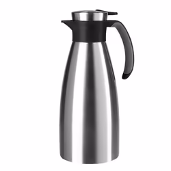EMSA Soft Grip, 1,5 L, Noir, Acier inoxydable, Polypropylène (PP), Acier inoxydable, 12 h, 24 h, 125 mm