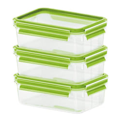 EMSA CLIP & CLOSE Rectangulaire Boîte 0,55 L Transparent 6 pièce(s)
