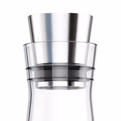 EMSA Flow Slim Verseuse 1 L Acier inoxydable, Transparent
