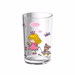 EMSA Kids 516274, Transparent, Plastique, 1 pièce(s), Ovale, 200 ml, 64 mm