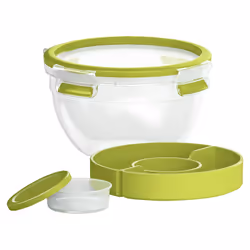 EMSA 518097, Boîte de rangement alimentaire, Adulte, Transparent, Polypropylène (PP), Élastomère thermoplastique (TPE), Monoc ...