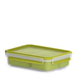 EMSA CLIP & GO 1.2l, Boîte, Rectangulaire, 1,2 L, Transparent, Allemagne, 163 mm