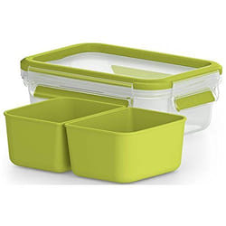 EMSA 518102 gamelle Boîte de rangement alimentaire 0,55 L Polypropylène (PP), Élastomère thermoplastique (TPE) Transparent 1 pièce(s)