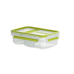 EMSA 518103 gamelle Boîte de rangement alimentaire 0,6 L Polypropylène (PP), Élastomère thermoplastique (TPE) Transparent 1 pièce(s)