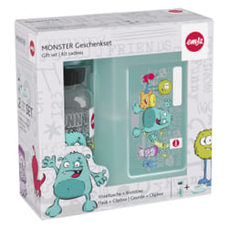 EMSA Kids Set Monster Ensemble boîte repas 0,4 L Polypropylène (PP), Tritan Turquoise 1 pièce(s)