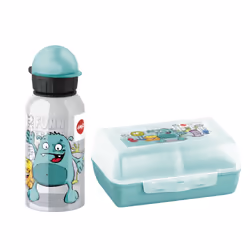 EMSA Kids Set Monster Ensemble boîte repas 0,4 L Polypropylène (PP), Tritan Turquoise 1 pièce(s) - Vue supplémentaire 7