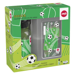 EMSA Soccer Ensemble boîte repas 0,4 L Polypropylène (PP), Tritan Vert 2 pièce(s)