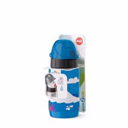 EMSA DRINK2GO 518359 gourde Utilisation quotidienne 400 ml Acier inoxydable Bleu