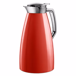 EMSA Plaza, Carafe, 1 L, Rouge, Acrylonitrile-Butadiène-Styrène (ABS), 159 mm, 137 mm