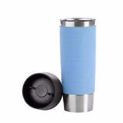 EMSA Waves Grande 500 ml Noir, Bleu, Acier inoxydable Acier inoxydable
