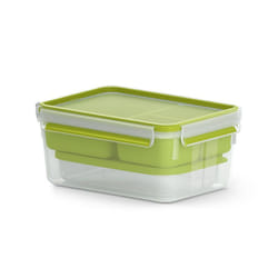 EMSA CLIP & GO XL Boîte de rangement alimentaire 2,3 L Vert, Transparent 1 pièce(s)