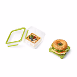 EMSA CLIP & GO XL Boîte de rangement alimentaire 1,3 L Vert, Transparent 1 pièce(s)