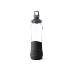 EMSA KW DRINK2GO N3100100 gourde Utilisation quotidienne 700 ml Verre Noir, Transparent