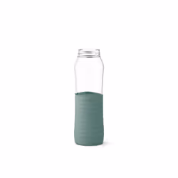EMSA KW DRINK2GO N3100300 gourde Utilisation quotidienne 700 ml Verre Vert, Transparent