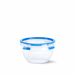 EMSA CLIP & CLOSE N1011600 boîte hermétique alimentaire Rond contenant 2,6 L Bleu, Transparent 2 pièce(s)