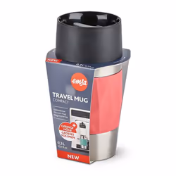 EMSA Travel Mug 0,3 ml Corail Acier inoxydable