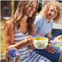 EMSA Clip & Go Fruit Bowl Rond Boîte 1,1 L Transparent 1 pièce(s) - Vue supplémentaire 5
