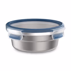 EMSA CLIP & CLOSE N11502, Flacon, Ovale, Acier inoxydable, Acier inoxydable, 250 °C, -40 - 250 °C
