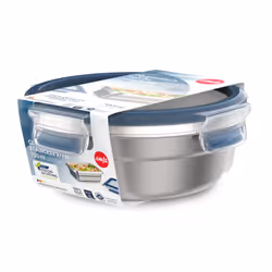 EMSA CLIP & CLOSE N1150200 boîte hermétique alimentaire Ovale Flacon Acier inoxydable 1 pièce(s)