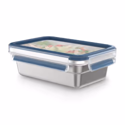 EMSA CLIP & CLOSE N1150400 boîte hermétique alimentaire Rectangulaire Acier inoxydable 1 pièce(s)