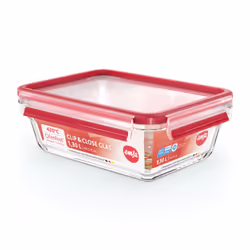 EMSA CLIP & CLOSE N1041000 boîte hermétique alimentaire Rectangulaire 1,3 L Transparent 1 pièce(s)