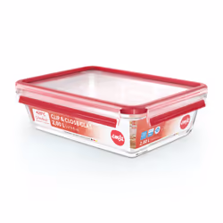 EMSA CLIP & CLOSE N1041100 boîte hermétique alimentaire Rectangulaire 2 L Transparent 1 pièce(s)