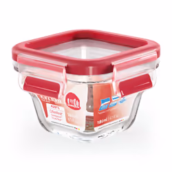 EMSA CLIP & CLOSE N1041300 boîte hermétique alimentaire Carré 0,18 L Transparent 1 pièce(s)