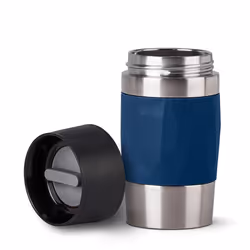 EMSA Travel Mug Compact 300 ml Bleu, Acier inoxydable - Vue supplémentaire 2