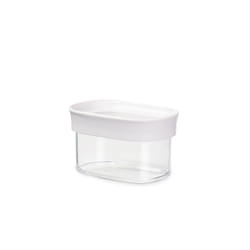 EMSA Optima Rectangulaire contenant 0,18 L Transparent, Blanc 1 pièce(s)