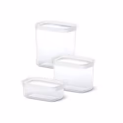 EMSA N1142700, Boîte, Rectangulaire, 1,6 L, Transparent, Blanc, 450 ml, 1000 ml