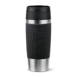 EMSA Travel Mug Classic N2020200 thermos 360 ml Noir, Acier inoxydable Acier inoxydable