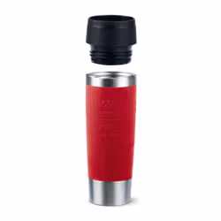 EMSA Travel Mug Classic N2022200 thermos 500 ml Noir, Rouge, Acier inoxydable Acier inoxydable