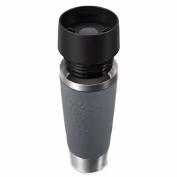 EMSA Travel Mug Classic Grande 500 ml Gris, Acier inoxydable