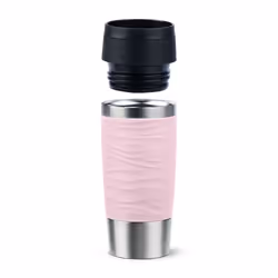 EMSA Travel Mug Waves 36 ml Rose, Acier inoxydable