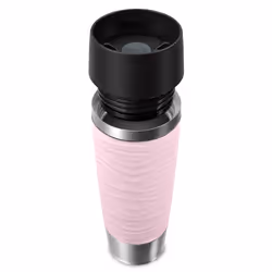 EMSA Travel Mug Waves Grande 500 ml Rose, Acier inoxydable