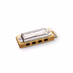 Hohner Little Lady, Harmonica diatonique, Acier inoxydable, Bois, 35 mm
