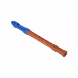 Hohner Alegra Embouchure terminale (oblique) Plastique, Bois Bleu, Bois