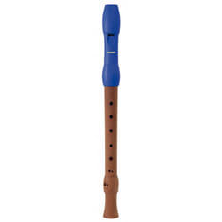 Hohner Alegra Embouchure terminale (oblique) Plastique, Bois Bleu, Bois